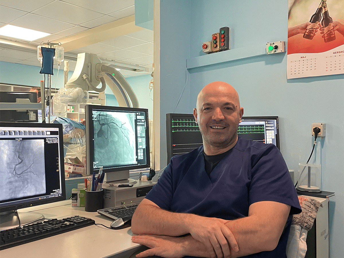 Medical team at work