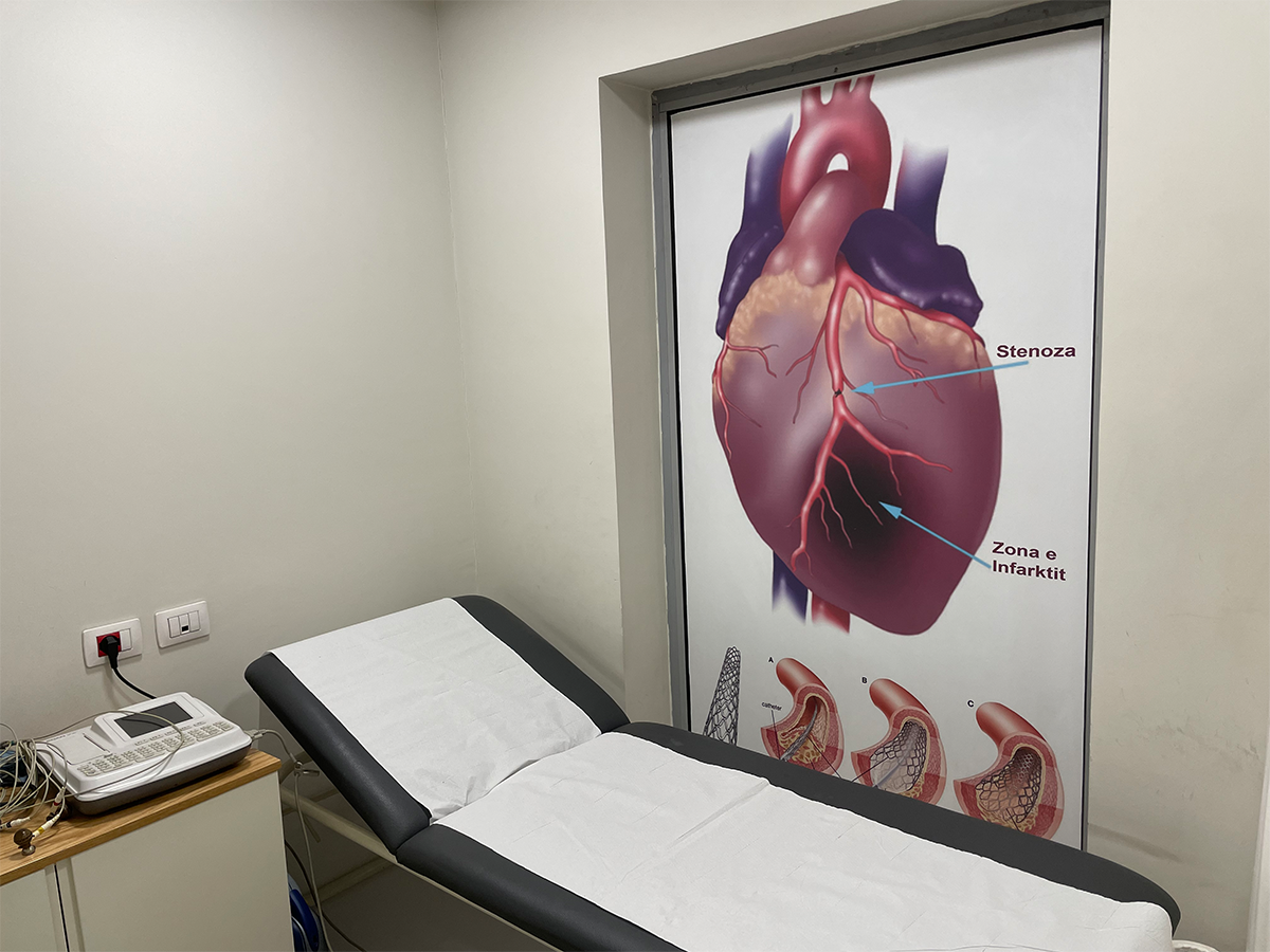 Dr. Meshi in consultation office