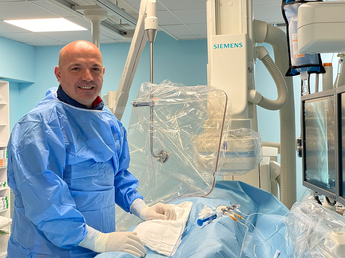 Medical team at work